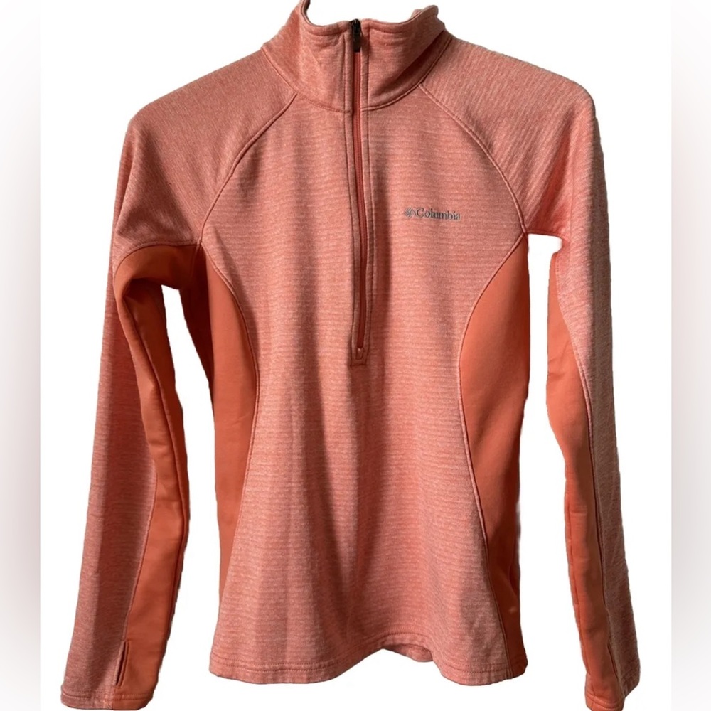 Columbia Half-zip Fleece Lined Long Sleeve Top Size XS